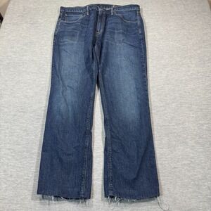 Roark Jeans Mens 36x32 Black Straight‎ Fit Modern Casual Pants HWY 128 Denim